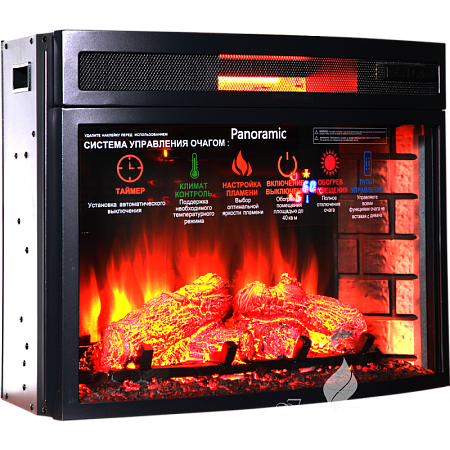 Очаг InterFlame Panoramic 25 LED FX QZ Очаг InterFlame Panoramic 25 LED FX QZ