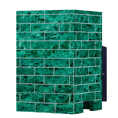 Облицовка КЛАССИКА Змеевик GFS ЗК 25 П2/ЗК 30 П2/Гром 30 П2 (h1000/40/40 верх) КИРПИЧ