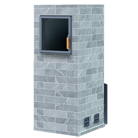 Облицовка Русский пар Талькохлорит GFS ЗК 30 П2 / Гром 30 П2 (h1540/50 верх) КИРПИЧ