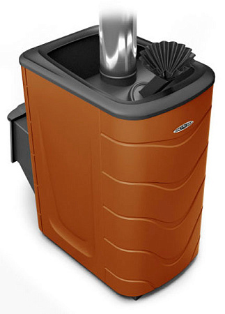 Печь банная Гейзер Супер Inox ДА ЗК терракота