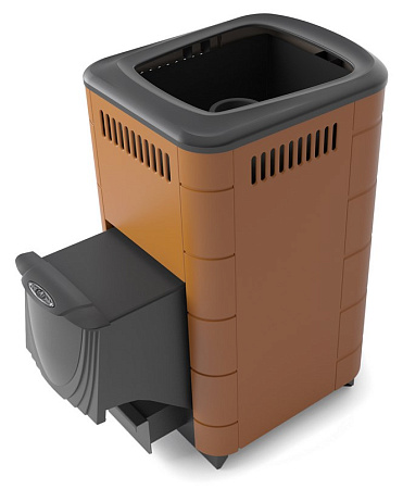 Печь банная Тунгуска Cast ДА терракота