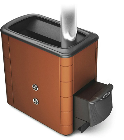 Печь банная Тунгуска XXL 2013 Inox ДА ТО терракота