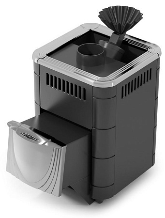 Печь банная Гейзер Микра 2017 Inox ДН ЗК антрацит