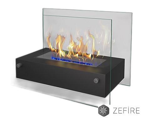 Биокамин Iceberg черный (ZeFire) Биокамин Iceberg черный (ZeFire)