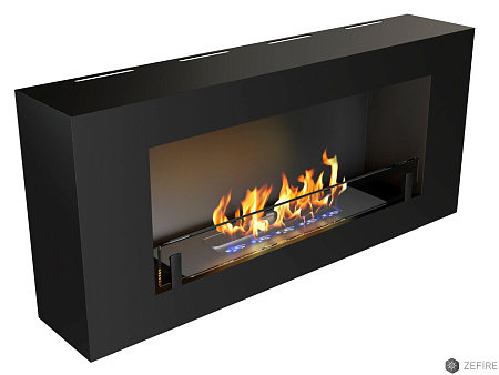 Биокамин настенный Ornament 900 со стеклом (Estetic Flame)