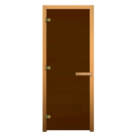 ДС  Бронза Матовая 190х70 (8мм, 3 петли 716 GB) (ХВОЯ)