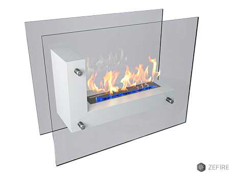 Биокамин Fidero 900 белый (ZeFire) Биокамин Fidero 900 белый (ZeFire)