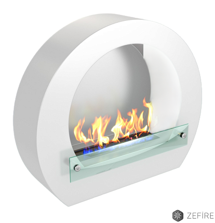 Биокамин Barrel белый (ZeFire) Биокамин Barrel белый (ZeFire)