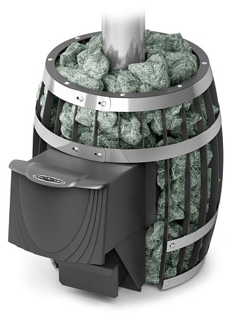 Печь банная Саяны II Мини Inox ДА ЗК