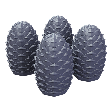 Комплект чугунных шишек Гефест (4 шт.)