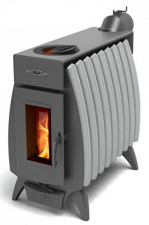 Печь отопительная Огонь-Батарея 9 антрацит-серый металлик