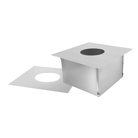 ППУ Оц+Нерж (AISI 430/0,5мм) разборное 