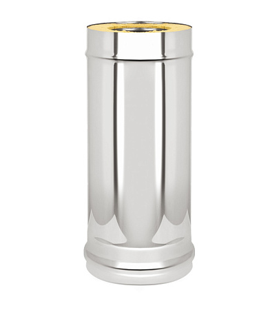 Сэндвич-труба Нерж+Нерж (AISI 430/0,8мм) L-1м