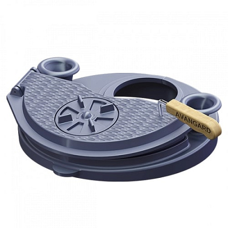 Комплект ЗК для Авангард 30 (Крышка, дверка пара, пушки Ураган 2шт, заглушки для трубы 130)