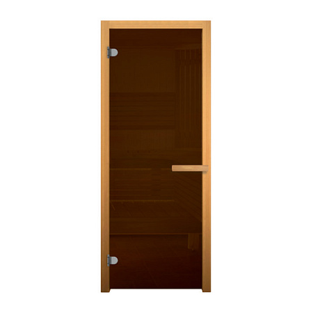 ДС  Бронза Матовая 190х70 (6мм, 2 петли 716 CR) (ОСИНА)