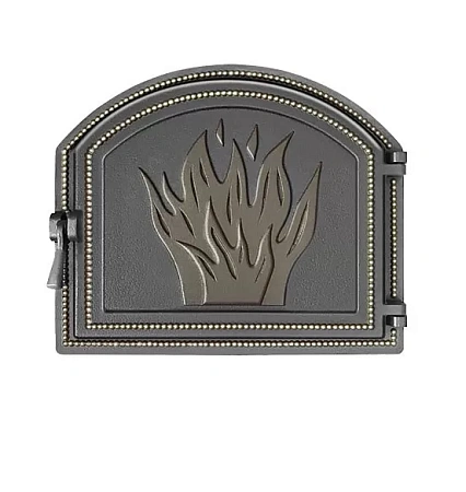 Дверка ВЕЗУВИЙ каминная 218 (Бронза) 