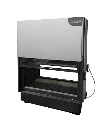 Топка ВЕГА 1000 TВ туннельная черный шамот 