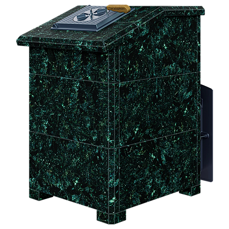 Облицовка ПРЕЗИДЕНТ Серпентинит ГРОЗА 24 М/П/П2 (h930/30/40 верх) под теплообменник СЛЕВА