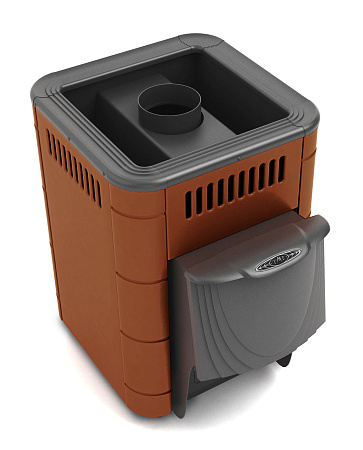 Печь банная Оса Carbon ДА КТК терракота