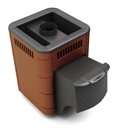 Печь банная Оса Carbon ДА терракота