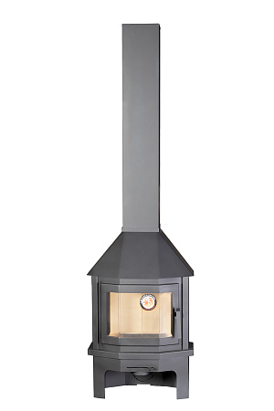 Камин МЮНХЕН ПРИСТЕННО-УГЛОВОЙ КОМПАКТ графит