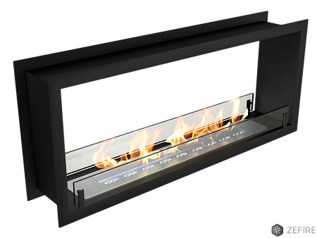 Биокамин встраиваемый Contour сквозной 1100 (Estetic Flame)