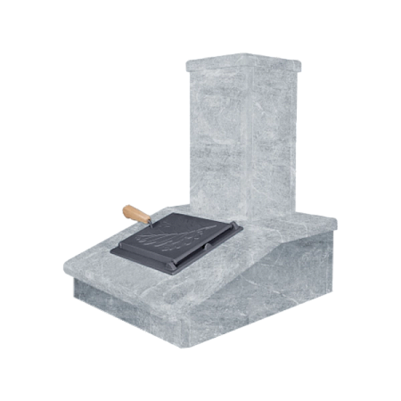 Облицовка на ТРУБУ Президент Талькохлорит Гроза 18 (115х540) (2 ярус) под шибер