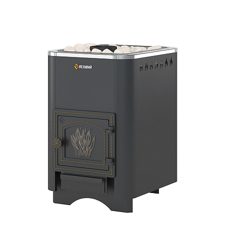 Печь ВЕЗУВИЙ Русичъ Антрацит 16 (ДТ-3) б/в