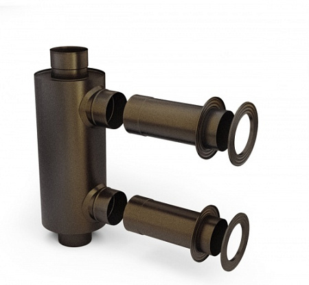 Отопитель натрубный-1 ф115 1/0,5мм 0,65м н/ст3 чб