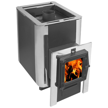 Печь Термофор ДоброПар 14-18 (чугунная дверца со стеклом)