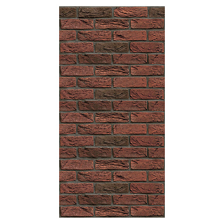 Плита ФАСПАН Красно-коричневый №1003 Вертикаль 8мм, (1200х600)