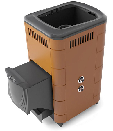 Печь банная Тунгуска Cast ДА ТО терракота